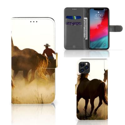 Apple iPhone 11 Pro Max | Telefoonhoesje | Met pasjeshouder | Design Cowboy