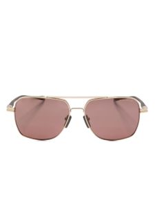 Dita Eyewear lunettes de soleil à monture pilote - Marron
