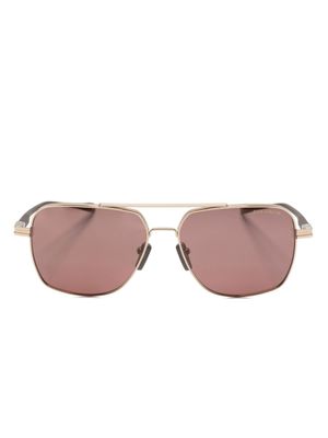 Dita Eyewear lunettes de soleil à monture pilote - Marron