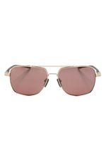 Dita Eyewear lunettes de soleil à monture pilote - Marron