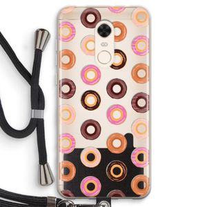 Donuts: Xiaomi Redmi 5 Transparant Hoesje met koord