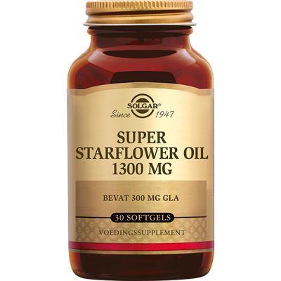 Solgar Super Starflower (Borage) Oil 1300 mg (300 mg GLA) Softgels