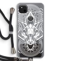 Oh Deer: Pixel 4a Transparant Hoesje met koord