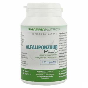 Alfaliponzuur Plus V-caps 120 Pharmanutrics