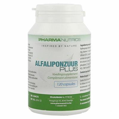 Alfaliponzuur Plus V-caps 120 Pharmanutrics