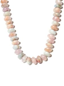 JIA JIA collier en or 14ct à perles en morganite