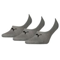 Enkelsokken Sport Puma FOOTIE (3 Paar) Grijs Schoenmaat 35-38