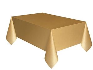 Tafelkleed Goud - 140 x 274cm
