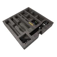 JV Case 2U racklade schuim inlay voor microfoons & beltpacks JV Case 2U racklade schuim inlay voor microfoons & beltpacks