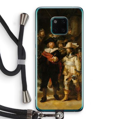 De Nachtwacht: Huawei Mate 20 Pro Transparant Hoesje met koord