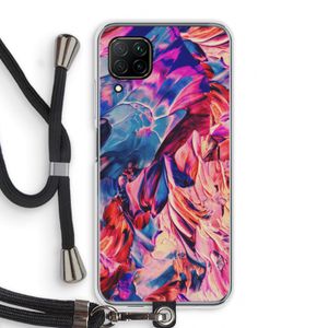 Pink Orchard: Huawei P40 Lite Transparant Hoesje met koord