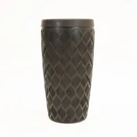 Vita Regenton Flow donker bruin 240L, incl. vulautomaat, kraan met Gardena koppeling en plantenbak