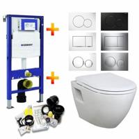 Geberit Up320 Toiletset 28 Creavit Tp325 Wit Met Softclose Zitting