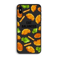 Eat Balanced: iPhone XS Biologisch afbreekbaar hoesje