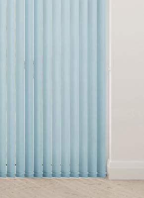 Verticale lamellen - Unicolour licht blauw