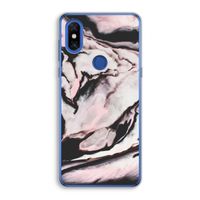 Roze stroom: Xiaomi Mi Mix 3 Transparant Hoesje