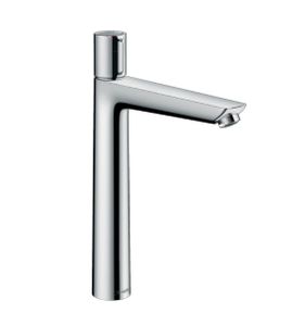 Hansgrohe Talis Select E verhoogde wastafelkraan zonder afvoer chroom