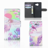 Samsung Galaxy A5 2016 Telefoonhoesje met Pasjes Bird - thumbnail