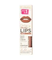 Eveline oh! my lips silky matt liquid lip kit nr. 14 choco truffle