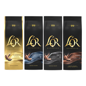 Proefpakket L&apos;OR Espresso Deluxe - 2 KG koffiebonen