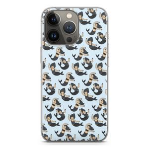 Zeemeermin: iPhone 13 Pro Transparant Hoesje