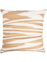 Missoni Home coussin à rayures - Tons neutres - thumbnail