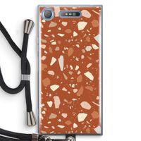Terrazzo N°22: Sony Xperia XZ1 Transparant Hoesje met koord