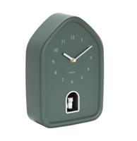 Karlsson Wandklok Modern Kitty - Jungle Green