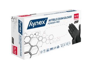 Handschoen Hynex XL nitril 100stuks zwart