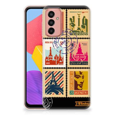 Samsung Galaxy M13 | M23 | Silliconen Back Cover | Postzegels