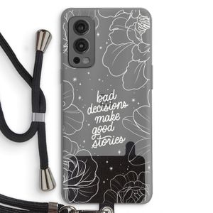 Good stories: OnePlus Nord 2 5G Transparant Hoesje met koord