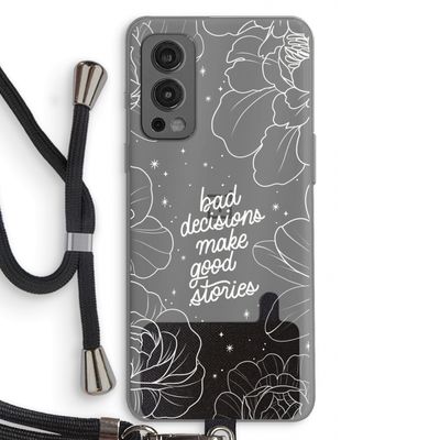 Good stories: OnePlus Nord 2 5G Transparant Hoesje met koord