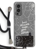 Good stories: OnePlus Nord 2 5G Transparant Hoesje met koord