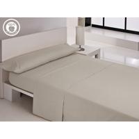 Beddengoedset Hosteline IRIS PREMIUM Parelgrijs Bed van 200