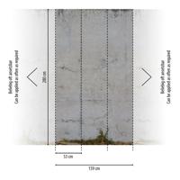 Livingwalls The Wall II - Grijs - Betonlook - 392541