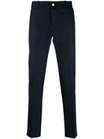 Jacob Cohën pantalon en laine mélangée à coupe skinny - Bleu - thumbnail