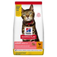Hill's Adult Light met kip kattenvoer 2 x 1,5 kg Hill's Adult Light met kip kattenvoer 2 x 1,5 kg
