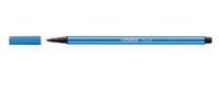 STABILO Pen 68, premium viltstift, ultramarijn blauw, per stuk - thumbnail