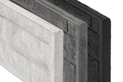 Berton Rotsmotiefplaat antraciet 180 Tuindeco - Tuindeco