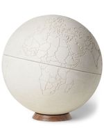 Brunello Cucinelli globe en pierre à design gravé - Tons neutres