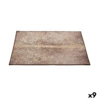 Tapijt Gift Decor Wit Bruin 190 x 133 cm (9 Stuks)