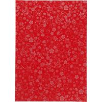 Creativ Company Papier, a4, vel 210x297 mm, 80 gr, rood, 20 vel/ 1 doos