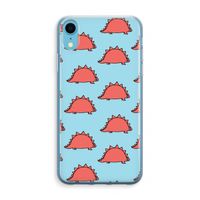 Dinosawrr: iPhone XR Transparant Hoesje Dinosawrr: iPhone XR Transparant Hoesje