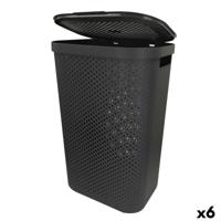 Wasmand Curver INFINITY Grijs Plastic 60 L 44 x 60 x 35 cm (6 Stuks)
