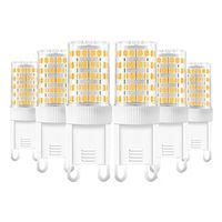 6 stuks 10 W 2-pins LED-lampen 600-800 lm G9 T 86 LED-kralen SMD 2835 Warm wit Koel wit Natuurlijk wit 220-240 V / CE Lightinthebox