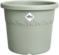 Elho bloempot Algarve Cilindro 35cm tijmgroen