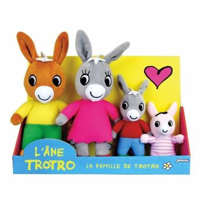 Knuffel Jemini Trotro and Family Bruin