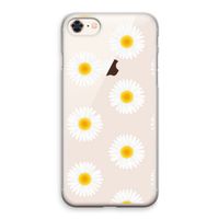 Margrietjes: iPhone 8 Transparant Hoesje