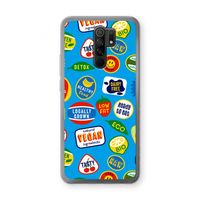 Fruitsticker: Xiaomi Redmi 9 Transparant Hoesje