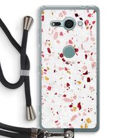 Terrazzo N°9: Sony Xperia XZ2 Compact Transparant Hoesje met koord